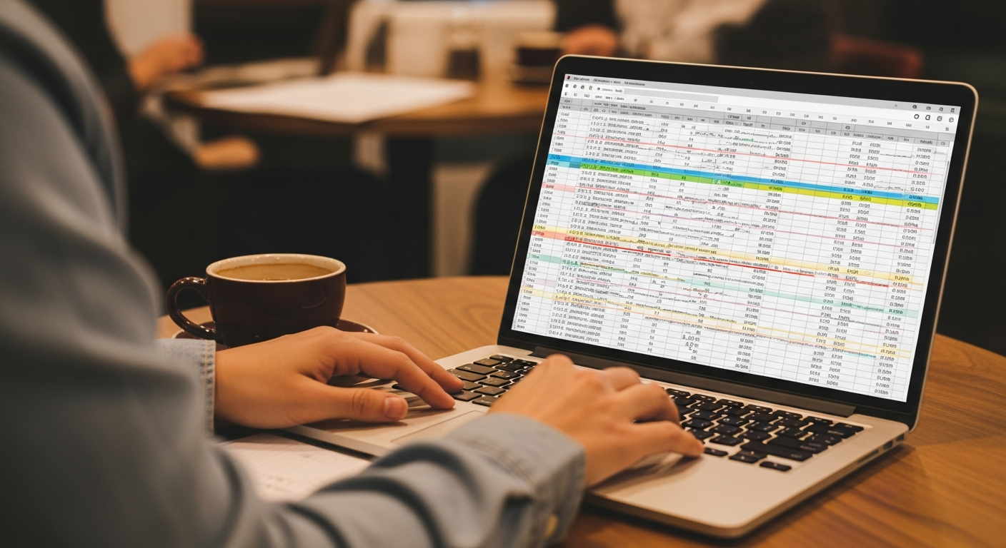 Business owner doing accounts - preparing for Making Tax Digital